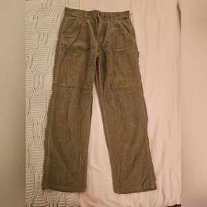 Vans Men's Corduroy Pants in Brown Drill Chore Carpenter